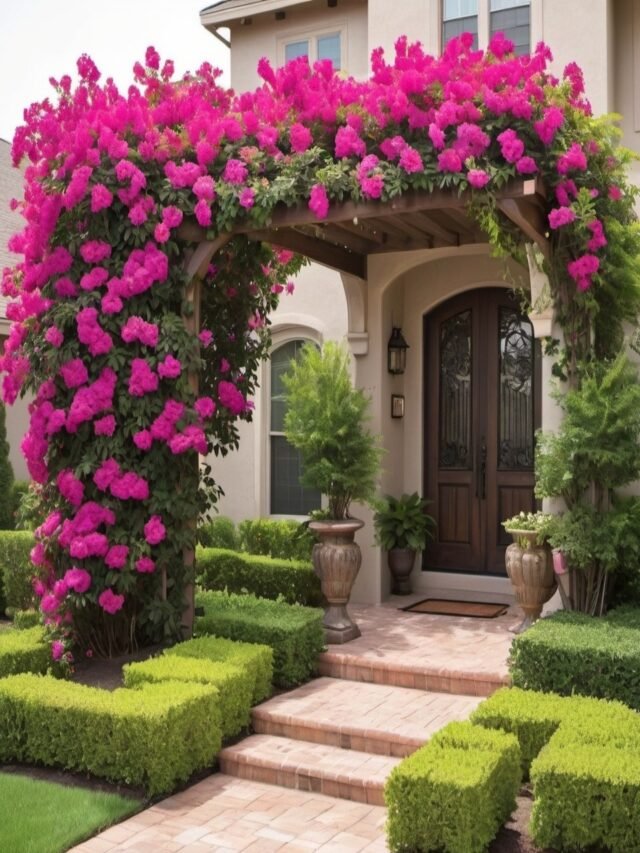 Mediterranean Retreats for Front Yard Landscaping