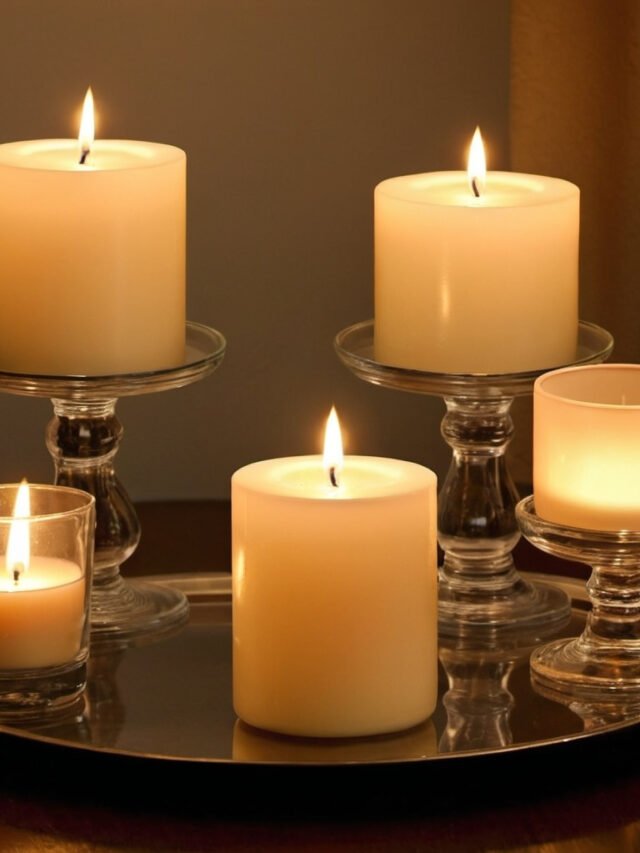 Mood Lighting Candles Home Decor