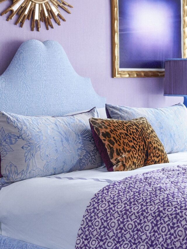 Lavender Fields Bedroom Color Combination