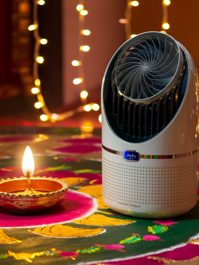 Air Purifier for Enhancing Diwali Home Decor