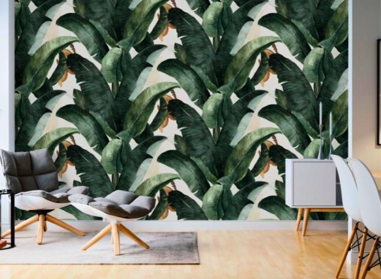 Artistic wallpaper, with its versatile design possibilities