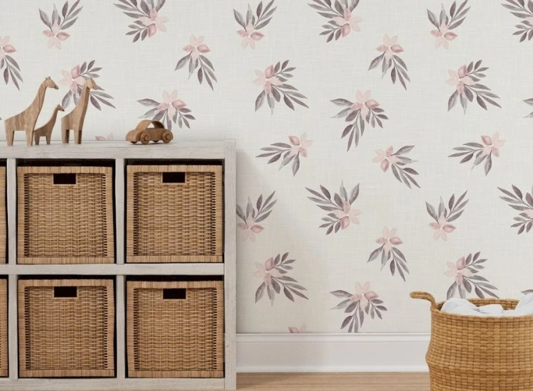 16. Linen wallpaper Linen wallpaper