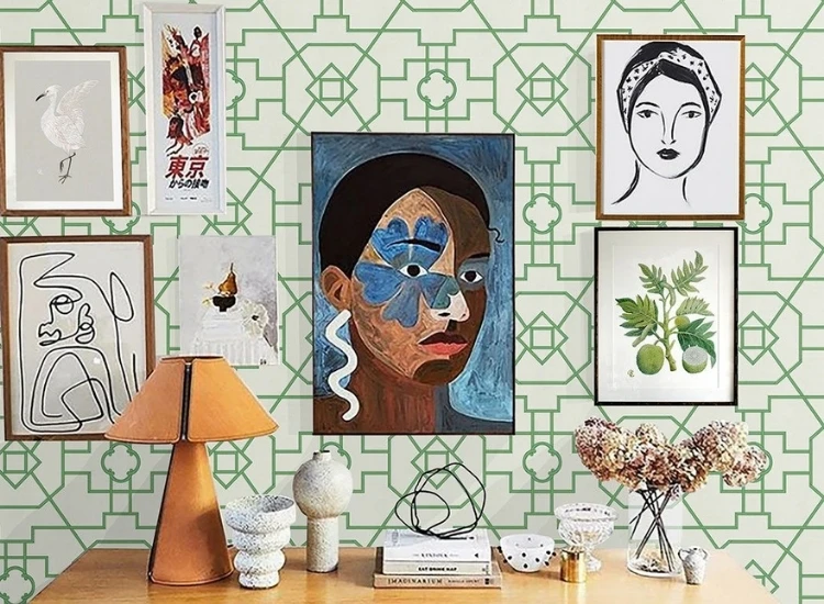 23. Trellis Wallpaper Trellis Wallpaper