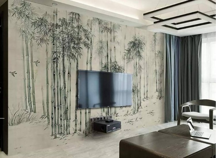 wallpapers decor design with zen-inspired bamboo forests