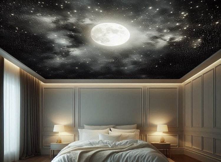 wallpaper design with starry skies and mystical moonscapes.