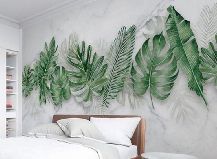 wallpapers showcasing tropical leaves