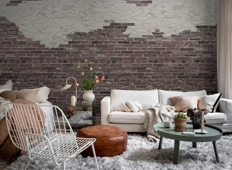 Brick wallpaper design