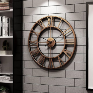 Metal Analog Wall Clock