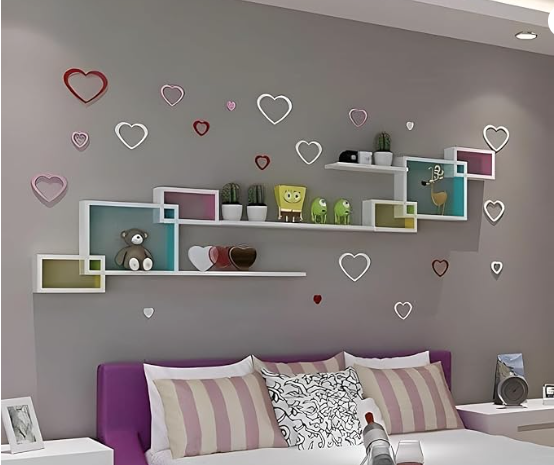 Screenshot 86 Wood Painted Floating Wall Mounted