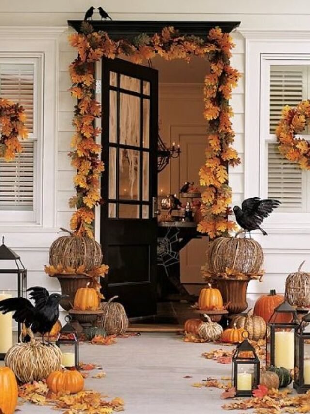 Seasonal Entrance Decor Design