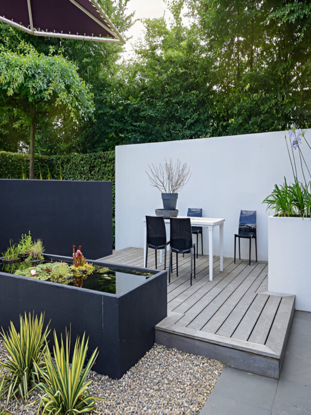 Modern Minimalism for Backyard Landscaping