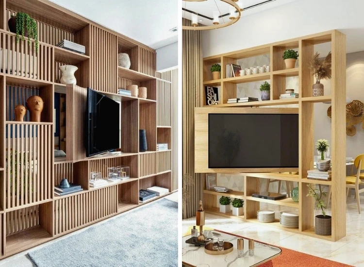 6.Rotating TV Unit "Versatile rotating TV unit with modern design, offering flexible viewing angles and stylish functionality for living rooms."