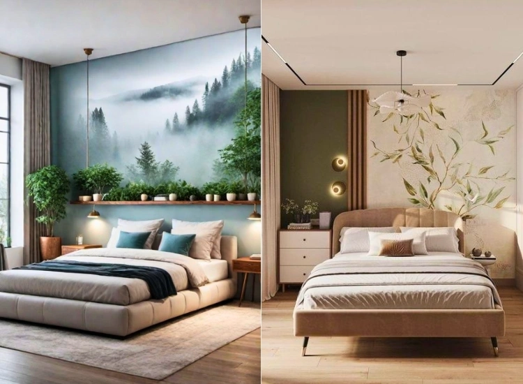 "Discover the importance of atmosphere in the bedroom with stunning bedroom wallpaper designs and cozy decor ideas."