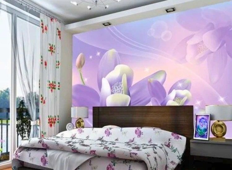 "Incorporate your hobbies and interests into bedroom wallpaper designs for a personalized and unique bedroom wallpaper decor."