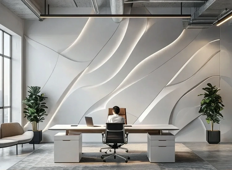 Minimalist Patterns for Office Decor