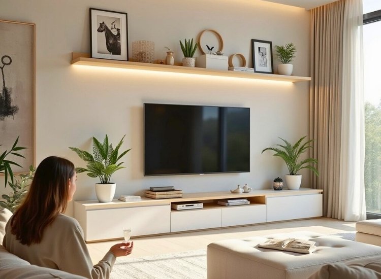 "Key aspects of TV unit design highlighting modern TV unit styles, storage options, and decorative TV cabinet ideas for living rooms."