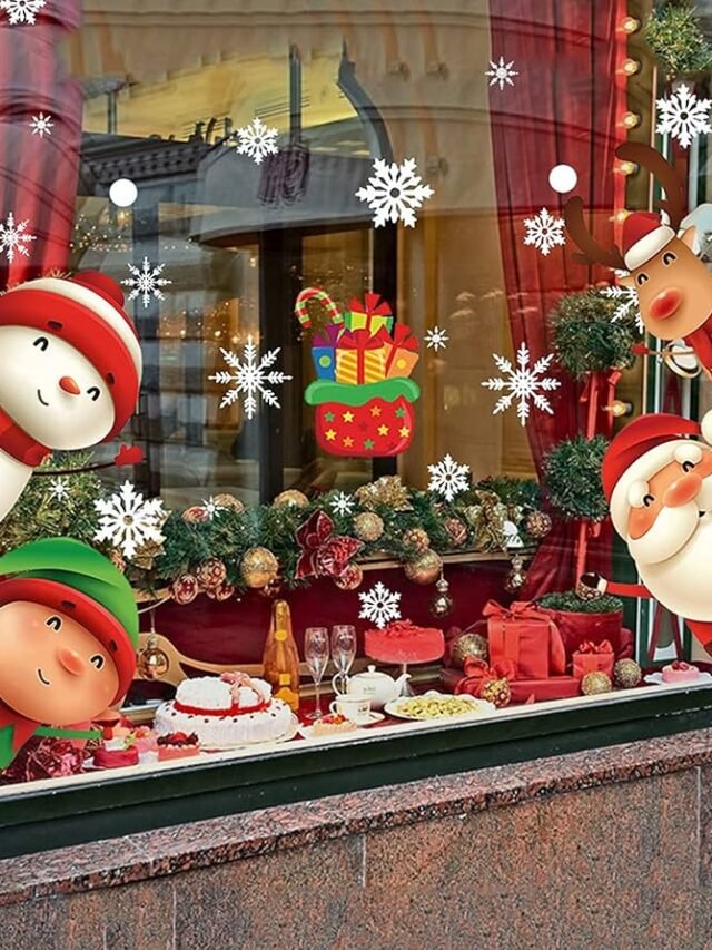 Window Clings Decal Christmas Decor