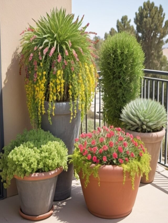 Drought-Tolerant Plants for Balcony