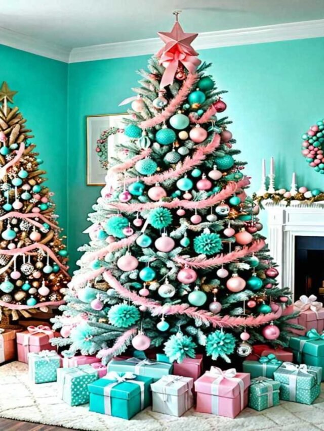 Whimsical Pastels Christmas Tree Decor