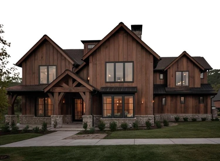 22. Board and Batten wall cladding 22. Board and Batten wall cladding