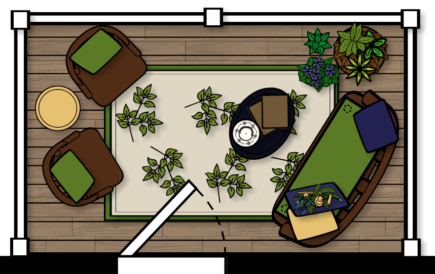 6. balcony layout