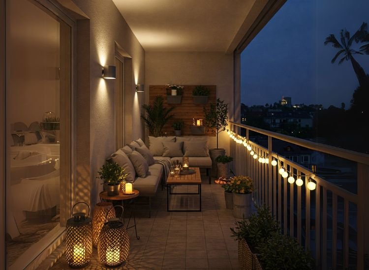 Suitable Balcony Lighting