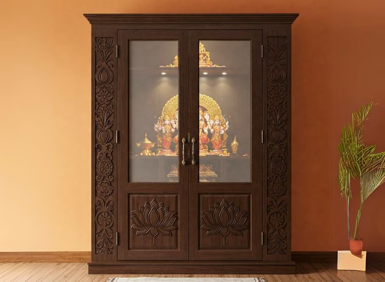 1. Pooja Unit Door Design 1. Pooja Unit Door Design