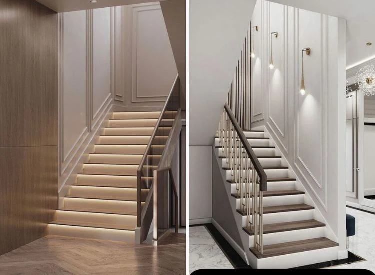 12. Modern Elegant light shades staircases 12. Modern Elegant light shades staircases