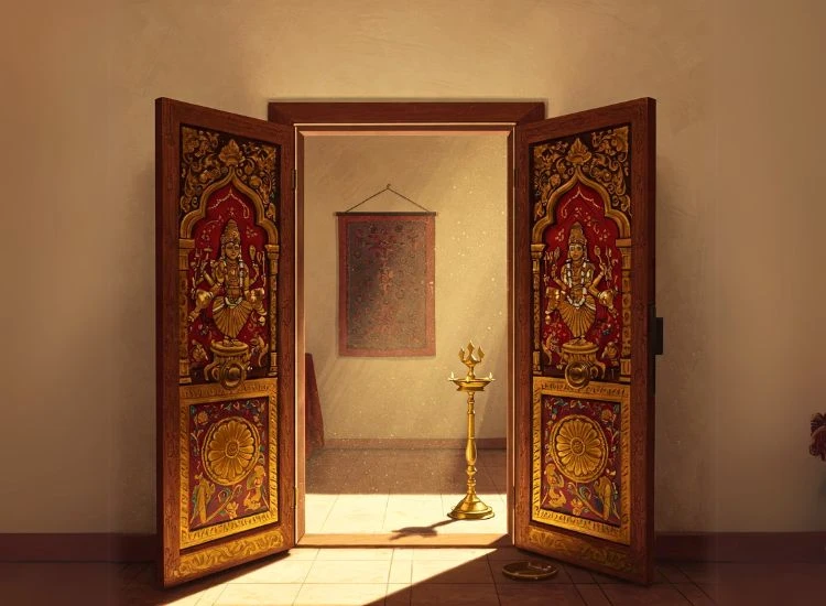 12. Painted Double Doors 12. Painted Double Doors