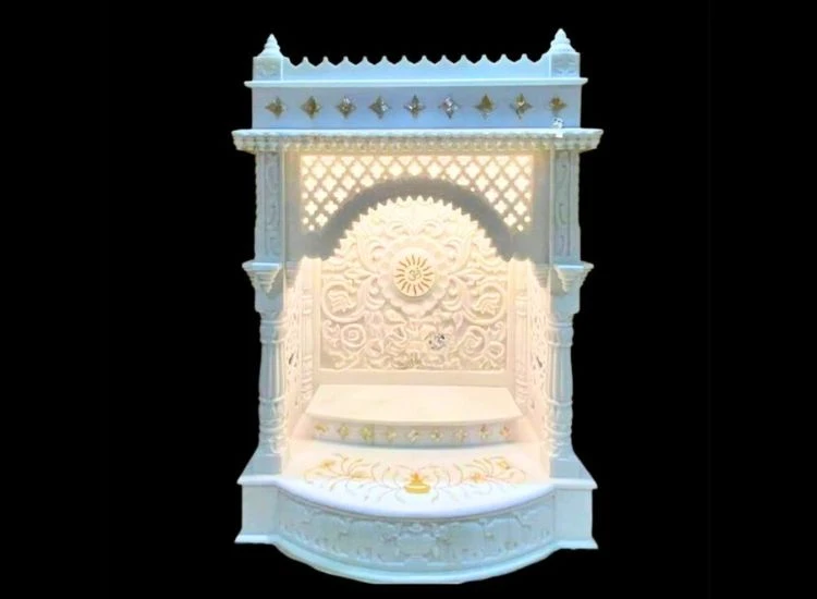 16. South Indian Temple inspired Marble Design 16. South Indian Temple inspired Marble Design