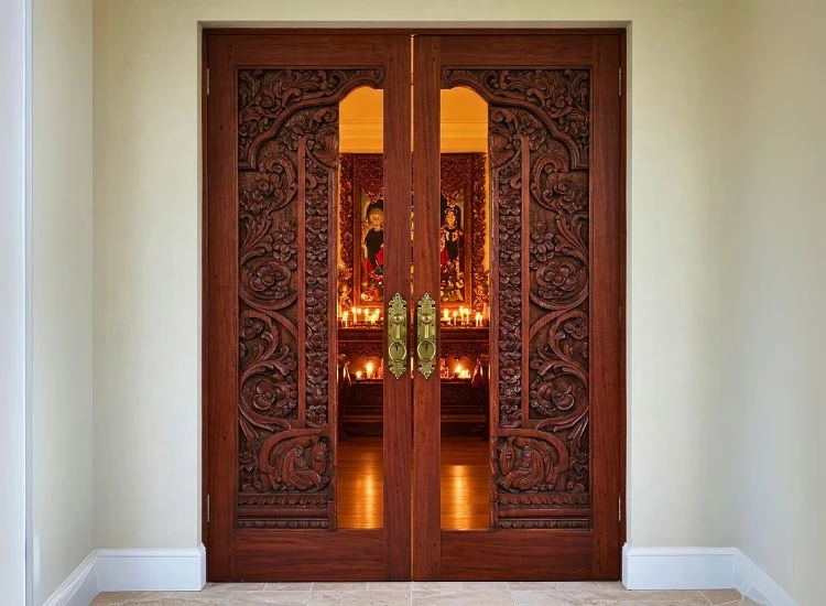 2. Traditional Wooden Double Doors 2. Traditional Wooden Double Doors