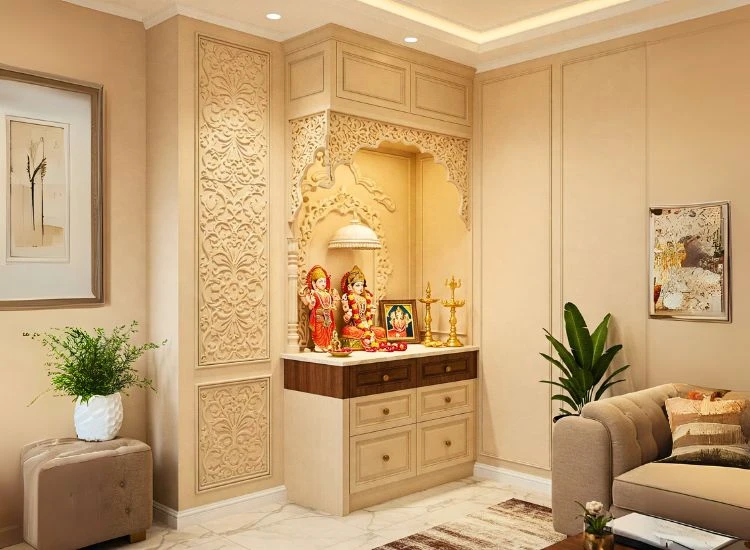 20. Tucked In Alcove Pooja Unit 20. Tucked In Alcove Pooja Unit