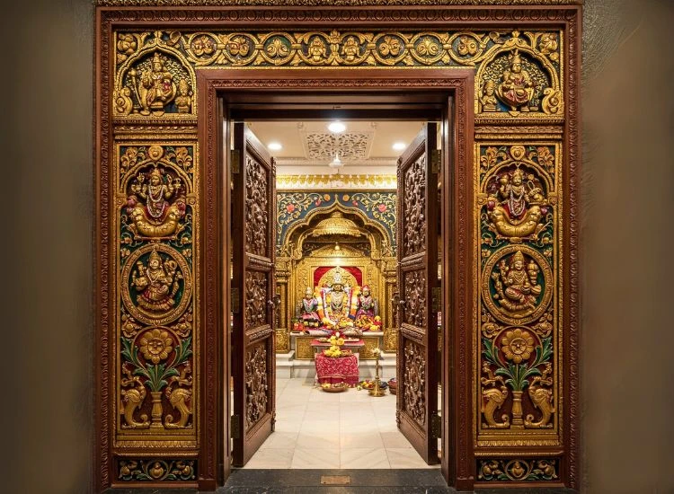 25. Tips for Pooja Room Door Design 25. Tips for Pooja Room Door Design