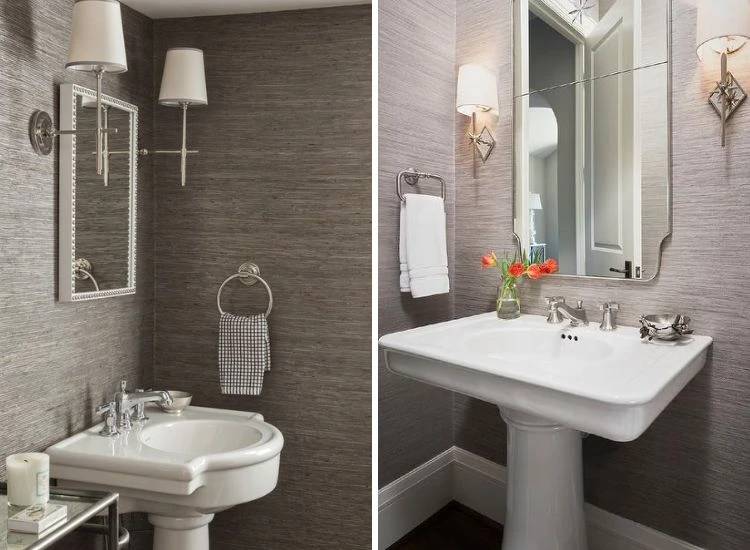 25. Wood lamination textured wallpaper Wood lamination textured wallpaper.