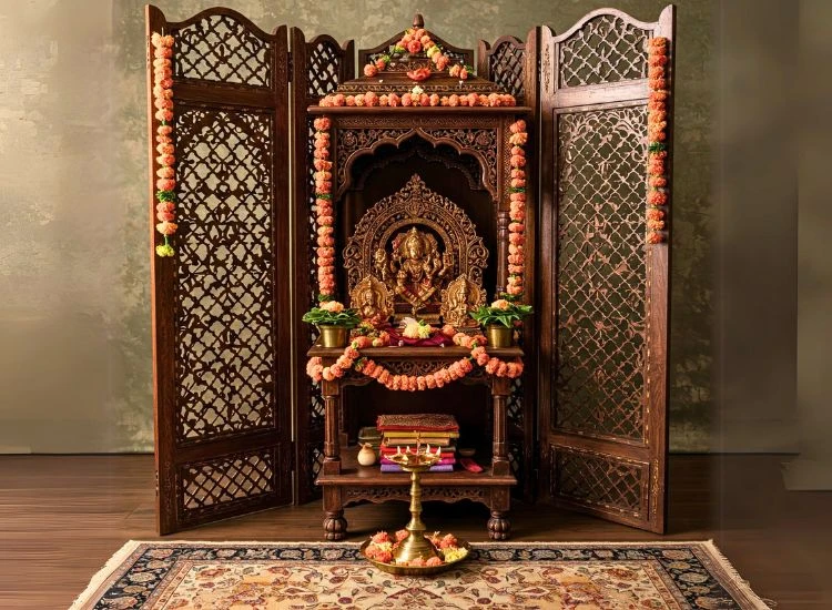 26. Partition Pooja Unit Partition Pooja Unit Design.