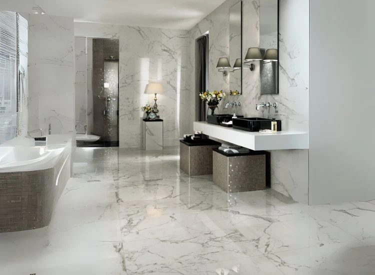 3. Italian marble tiles 3. Italian marble tiles