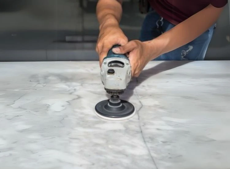 35. Italian Marble Polish Professional polishing of the Italian marble .