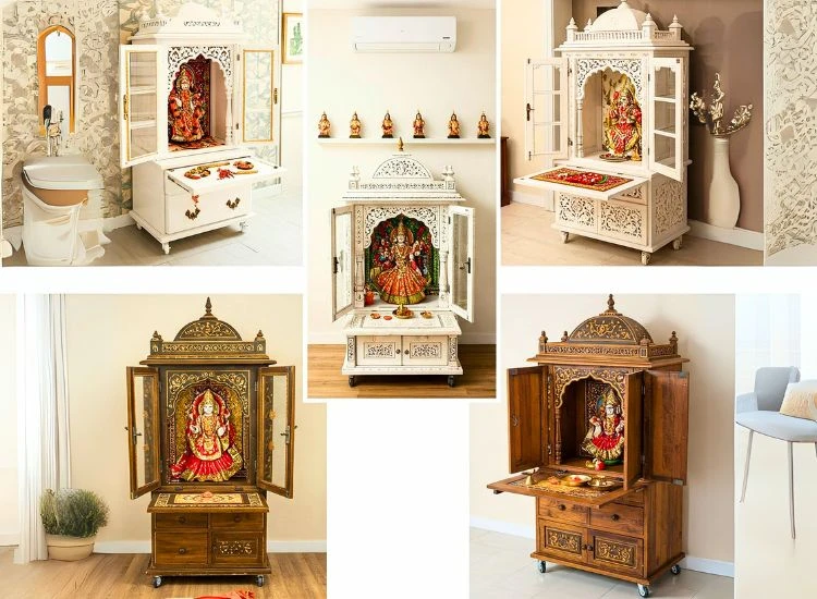 36. Movable Mandir For Small Flat 36. Movable Mandir For Small Flat