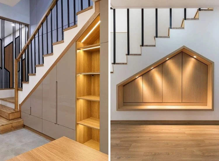 37. Under staircase storage and furniture 37. Under staircase storage and furniture