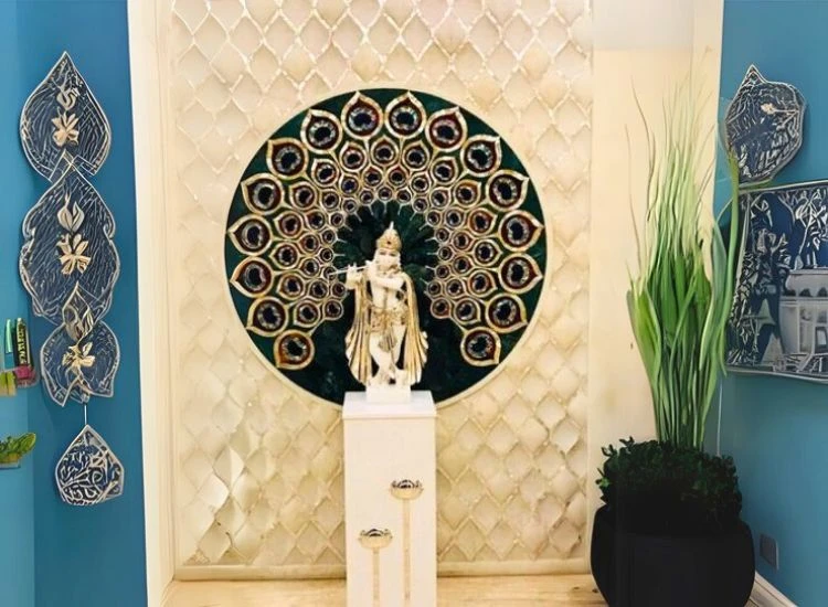 6. Marble Temple with Inlay Work 6. Marble Temple with Inlay Work