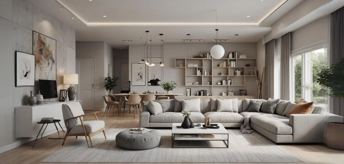 7 Elements of Design Feature Image Stunning home interior showcasing perfect placement and decoration with elements of design, creating a harmonious and stylish space.
