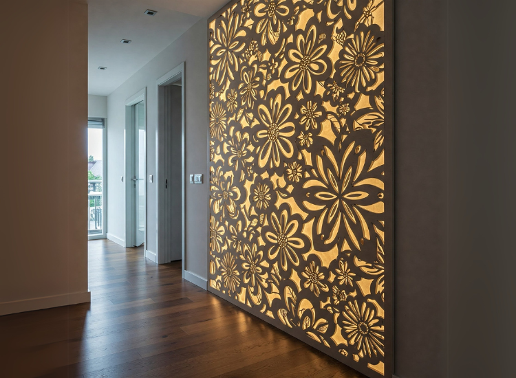 Patterned MDF Panels