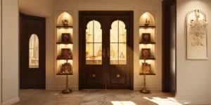 21 Elegant Pooja Room Double Door Designs to Inspire Your Home