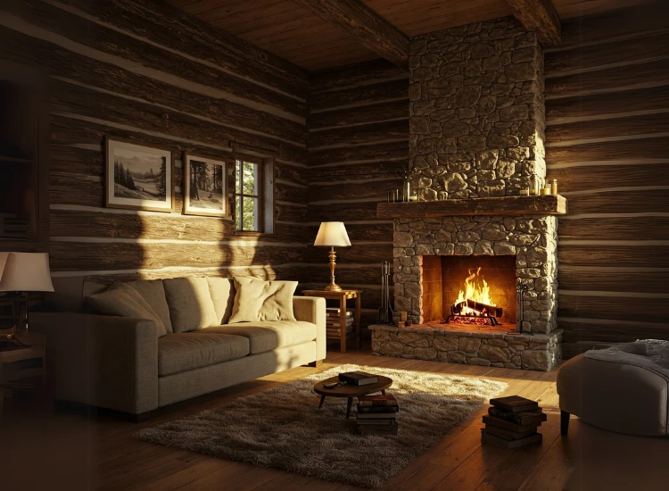 Rustic Log Panels Rustic Log Panels