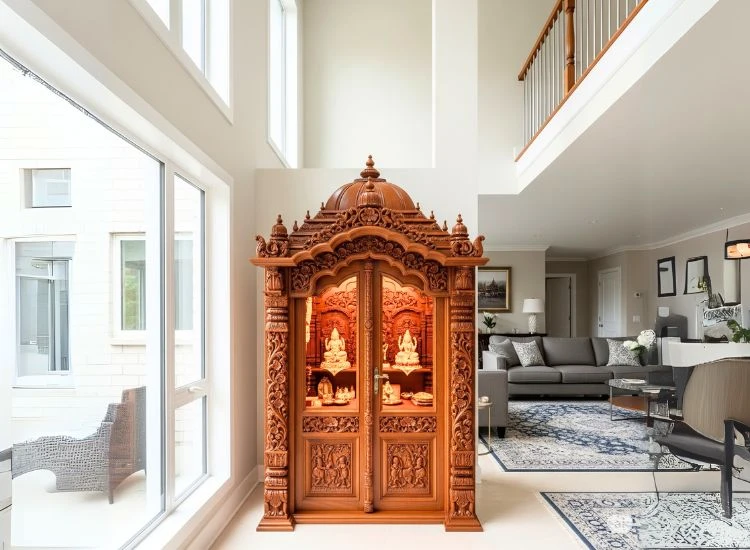 21. Twin Carved Door 21. Twin Carved Door