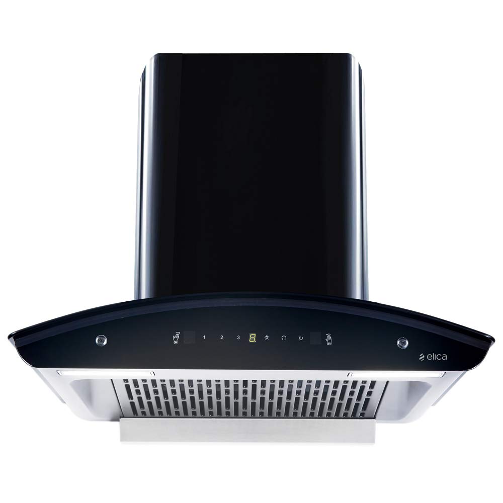 Elica 60 cm 1600 m3/hr Filterless Autoclean Kitchen Chimney with Free Installation Kit