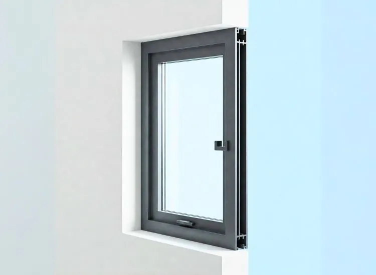14. Single Hung Window Classic home featuring a single-hung window, offering a stylish and space-saving solution with a touch of traditional charm.