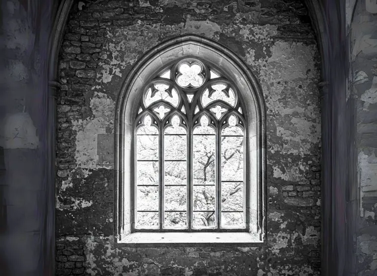 19. Arched And Gothic Window Stunning home with arched and gothic windows, combining classic charm with modern appeal for a sophisticated window design.