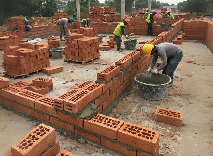 21. Brick Masonry Cost Effective Techniques for making brick masonry more cost-effective, including using budget-friendly materials and efficient construction methods for durability and savings.