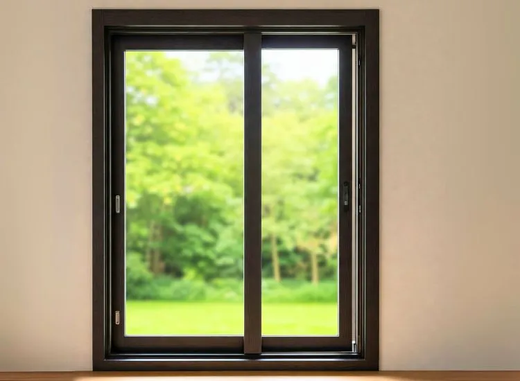 9. Sliding Window Contemporary home interior featuring sleek sliding windows, offering a smart and stylish solution for modern home window designs.